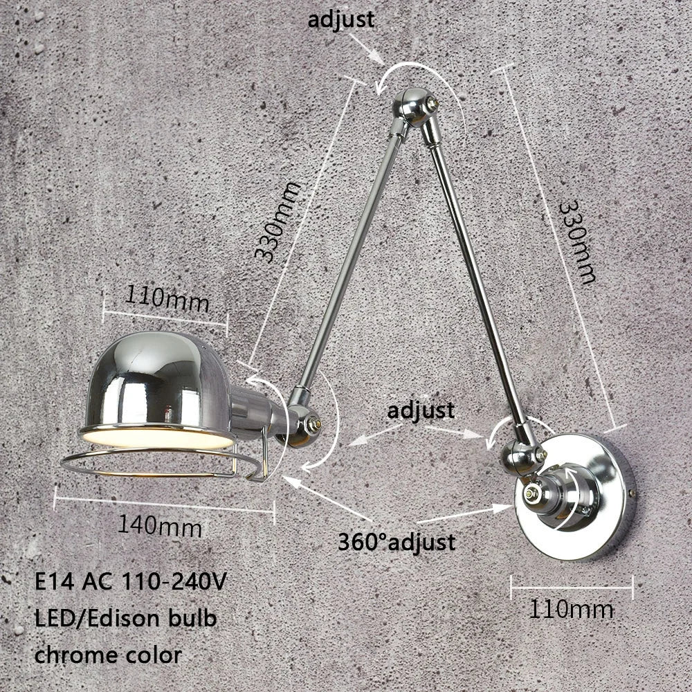 Industrial Vintage Wall Sconce