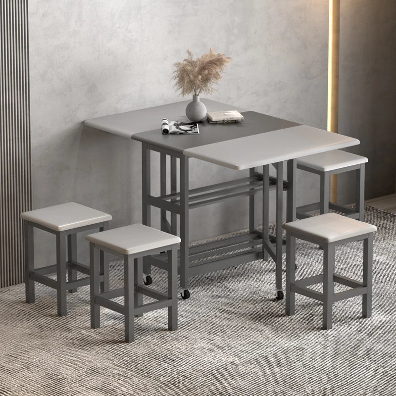 Power at the Table — Dark Luxury Mid-Century Dining Table