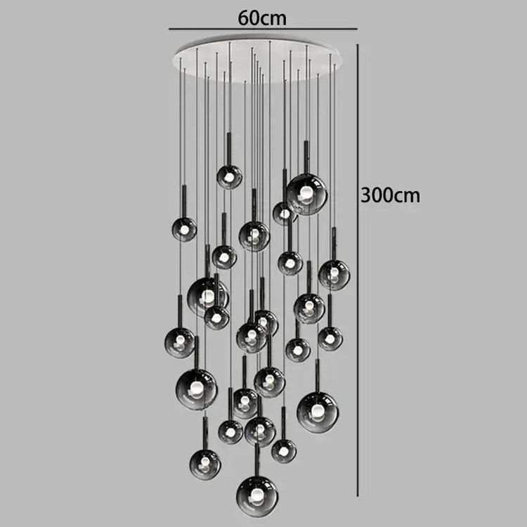 Nordic Stair Chandelier — Living & Dining Room Pendant Ceiling Light