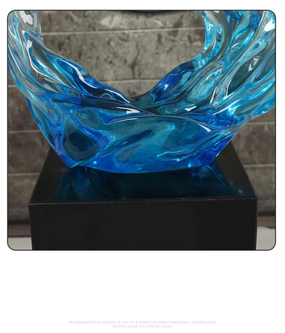 Quiet Luxury in Resin — Lumière Light Luxury Art Sculpture for the Modern Interior