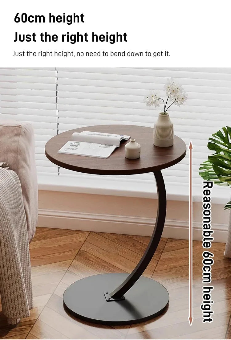 The Little Table That Does a Lot — Round Mini Side Table