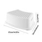 Toilet Foot Stool Antislip Bathroom Pooping Step Potty Stool Squat Stool For Pregnant Woman Children Adult Old People 37x25x13cm