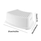 Toilet Foot Stool Antislip Bathroom Pooping Step Potty Stool Squat Stool For Pregnant Woman Children Adult Old People 37x25x13cm Jonine&