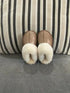 Natural shearing fur slippers Australian sheepskin and fur integrated slippers for men and women&