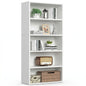 Tall, Dark & Organised — MCQ 5-Tier 53" Black Bookcase with Adjustable Shelves