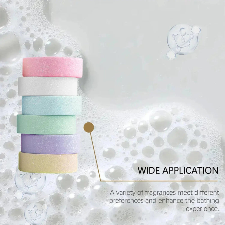 Shower Steamers Tablets Aromatherapy Relieve Physical Fatigue Stress Improve Mood Enhance Sleep Quality Relaxing Bath Bombs Set Jonine&