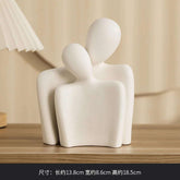 The Hug That Stays — Ceramic Love Sculpture for Home & Gifting
