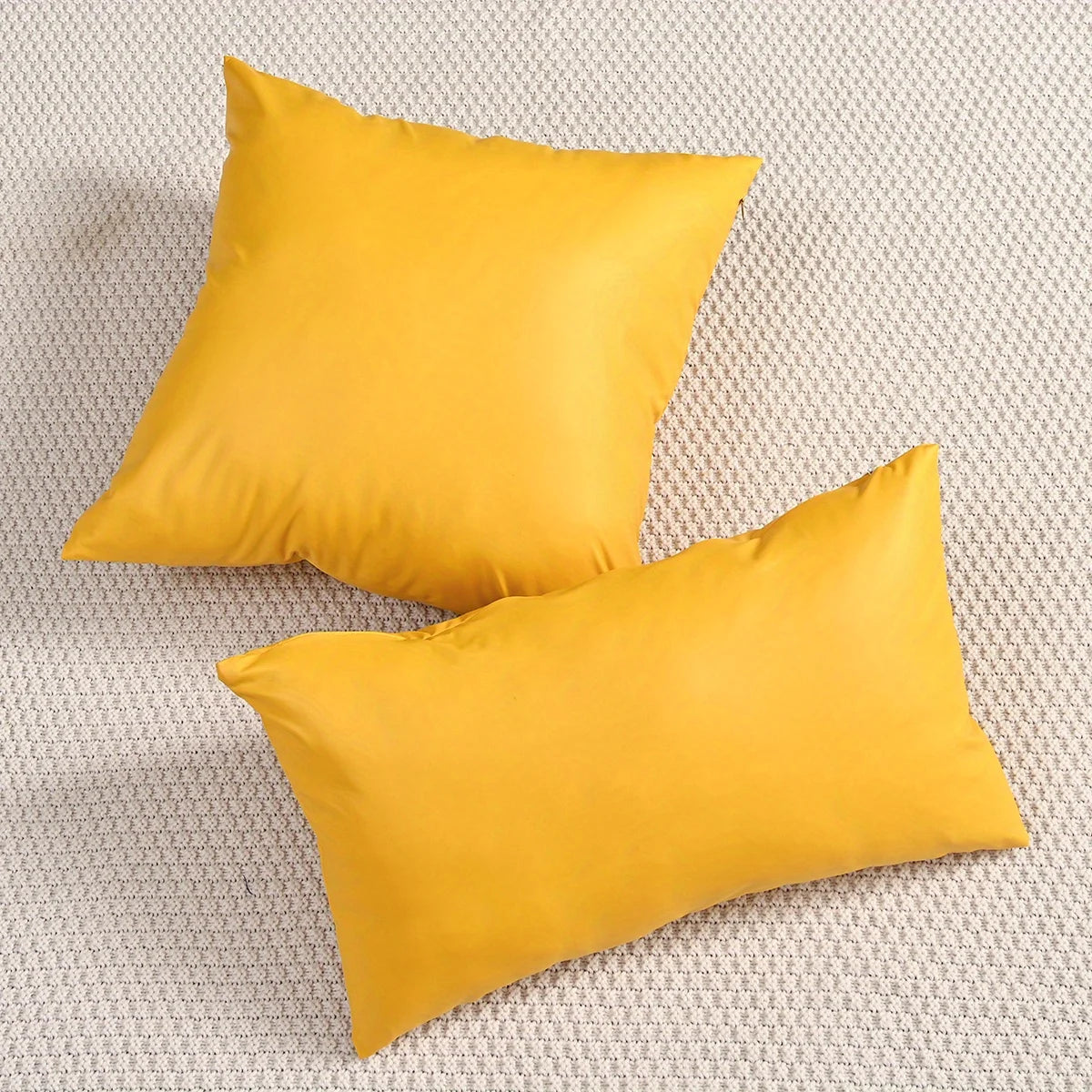 Waterproof PU Lumbar Cushion Cover — European Style