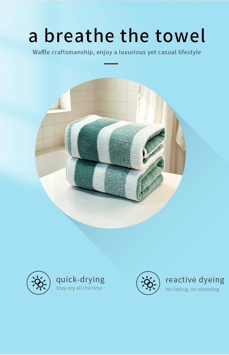 Always Fresh — Quick-Dry Absorbent Towels, Set of 2