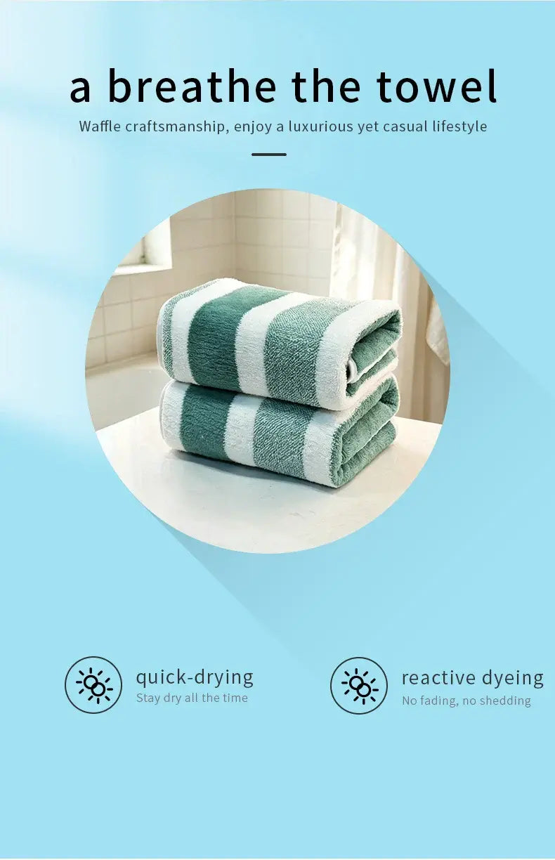 Always Fresh — Quick-Dry Absorbent Towels, Set of 2