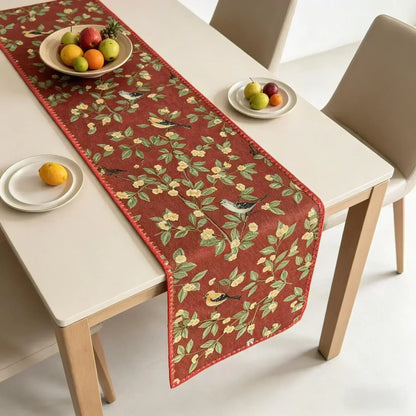 Nordic Cotton Linen Table Runner — Multiple Sizes & Patterns