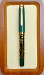 ADMOK J800 Piston Fountain Pen — Finely Carved Metal Body