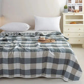 Cotton Gauze Summer Quilt — Plaid Jonine’s Corner