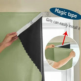 No-Drill Blackout Curtains — Self-Adhesive Bedroom Window Panels Jonine’s Corner