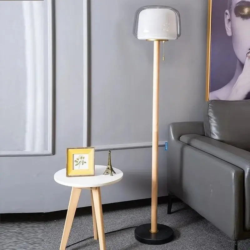 Modern Creative Glass Floor Lamp Simple Sofa Side Decorative Lighting Living Room Bedroom Bedside Lamp LED Reading Desk Light Jonine&