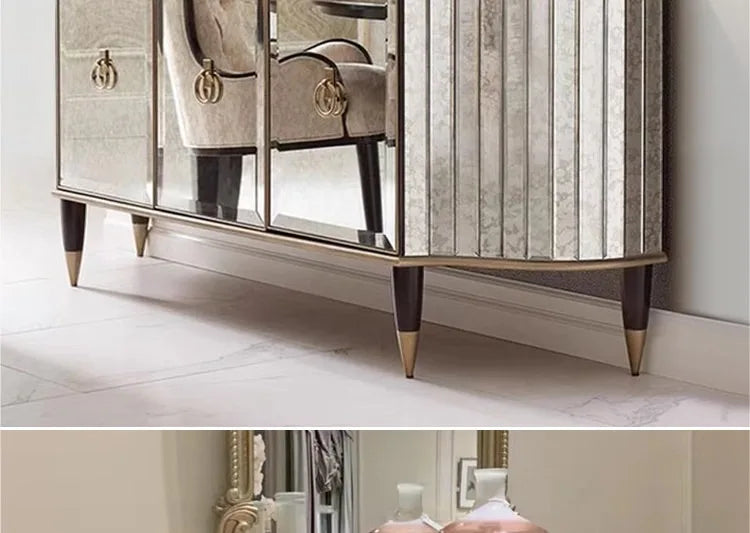 Customizable American Retro Luxury Sideboard