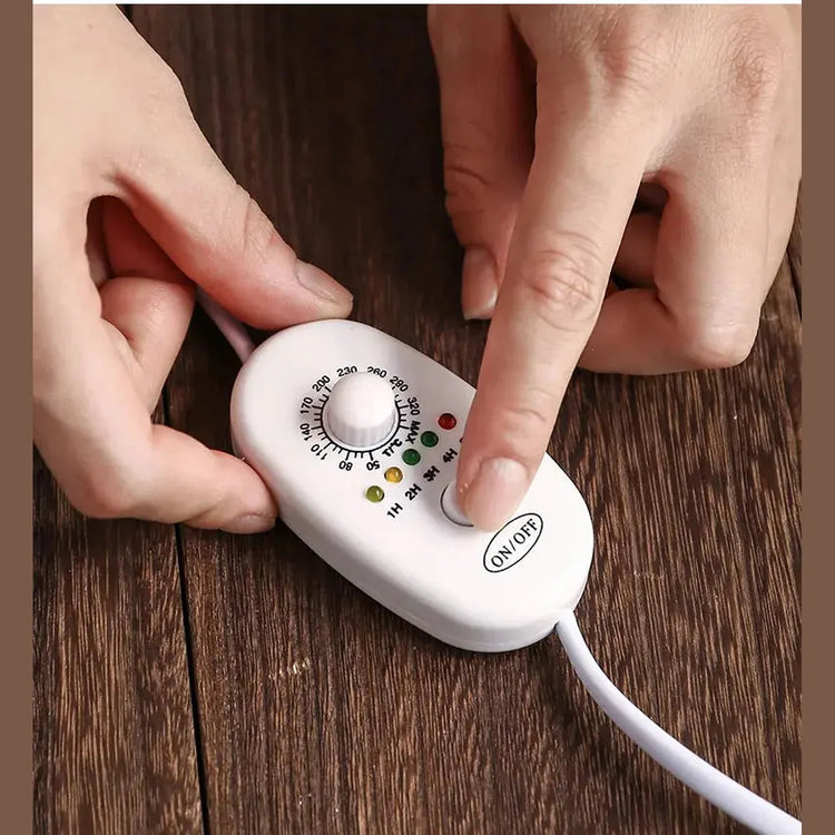Electric Ceramic Oil & Incense Warmer with Timer — Jonine&