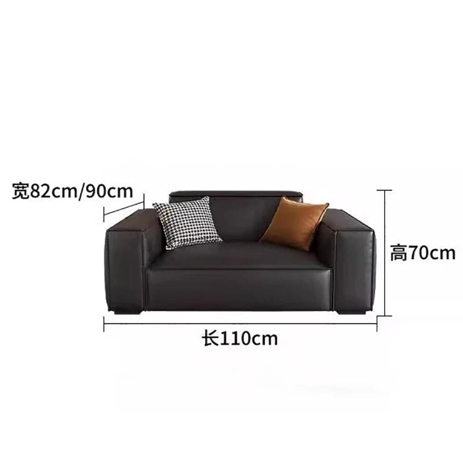Aesthetic Space-Saving Luxury Sofa — Unique Designer Living Room Seating