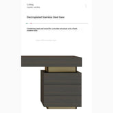 Italian Minimalist Luxury Study Desk — Jonine’s Corner – Elegant Home Office Jonine’s Corner
