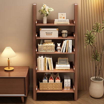 Where Books Meet Beauty — Minimalist Open Bookshelf & Display Cabinet