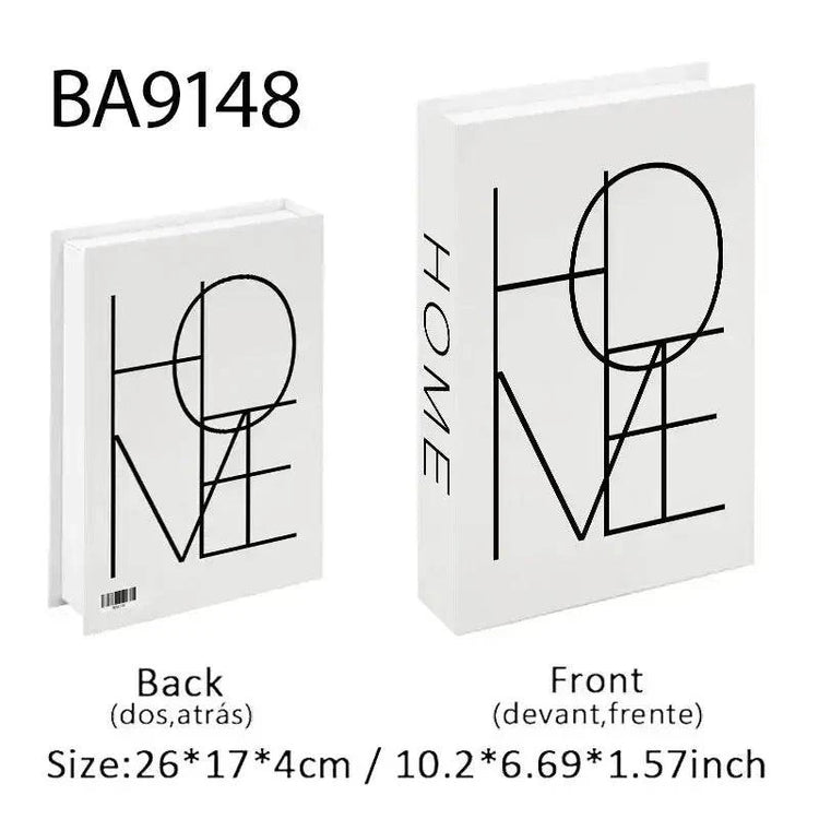 Decorative Book Box Set — Nordic Home Accent Jonine’s Corner
