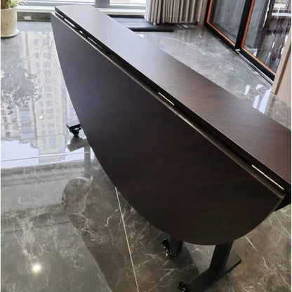 Round Foldable Dining Table — 100 &amp; 120cm
