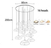 Modern LED Chandelier - Gbbmade Luxury Staircase & Living Room Light