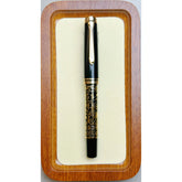 Hand-Carved Piston Fountain Pen — Premium Nib Options in 5 Colorways Jonine’s Corner