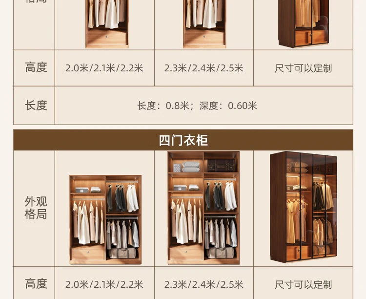 Modern Glass Wardrobe — L-Shaped Corner Closet with Luxury Storage