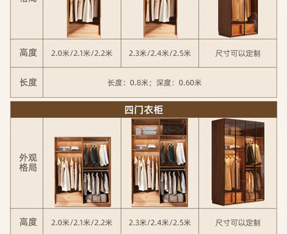 Modern Glass Wardrobe — L-Shaped Corner Closet with Luxury Storage