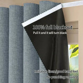 No-Drill Blackout Curtains — Self-Adhesive Bedroom Window Panels Jonine’s Corner