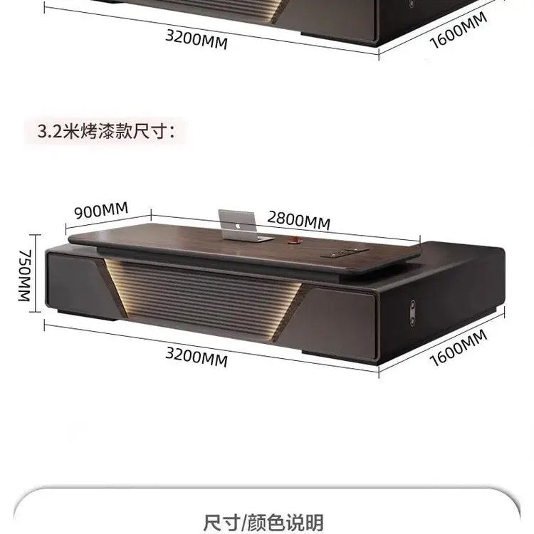 Height-Adjustable L-Shaped Gaming Desk — Jonine&