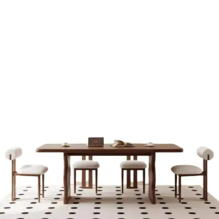 Solid Wood & Pine Dining Table