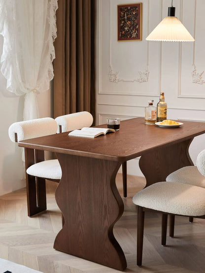Solid Wood & Pine Dining Table