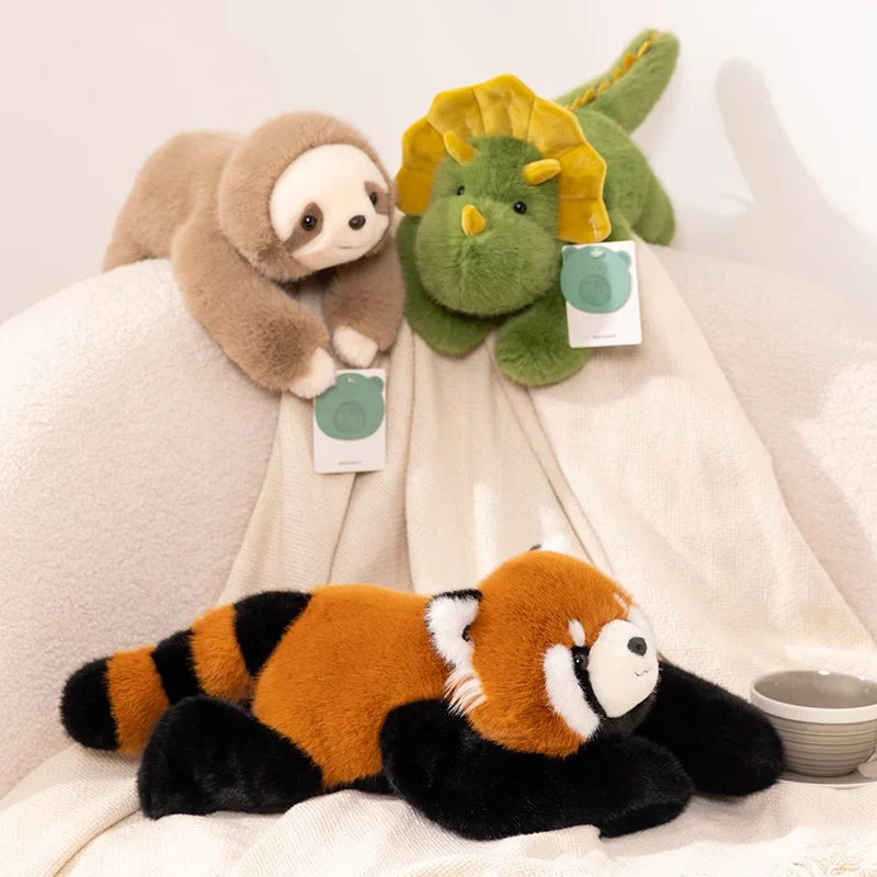 The Room Friend — Long-Arm Forest Animal Plush Pillow
