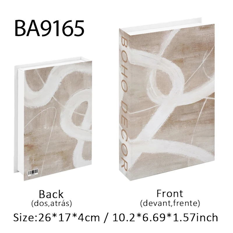 Decorative Book Box Set — Nordic Home Accent