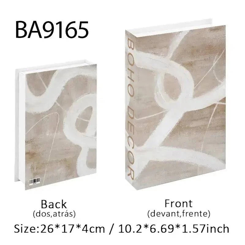 Decorative Book Box Set — Nordic Home Accent Jonine’s Corner