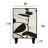 Luxury Living Room Storage Cabinet — Modern Minimalist Display Dresser