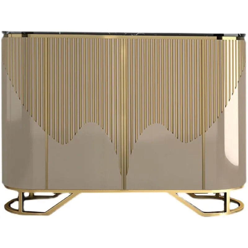 French Gold Luxury Living Room Display Cabinet Jonine&