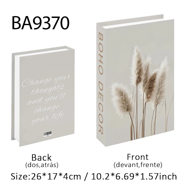 Decorative Book Box Set — Nordic Home Accent