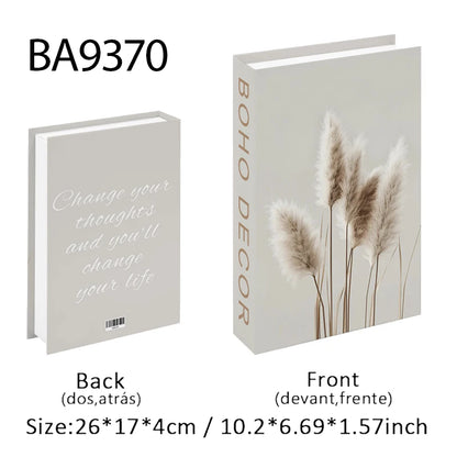 Decorative Book Box Set — Nordic Home Accent