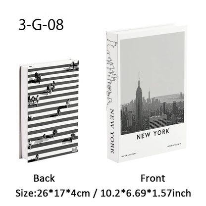 Decorative Book Box Set — Nordic Home Accent