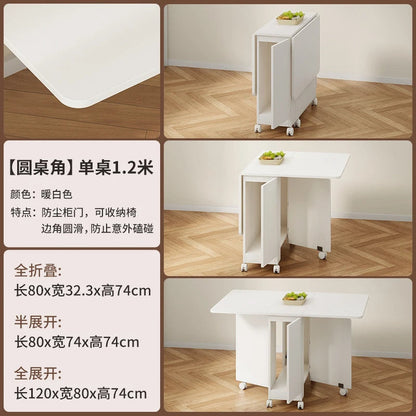 Nordic Minimalist Foldable Dining Table