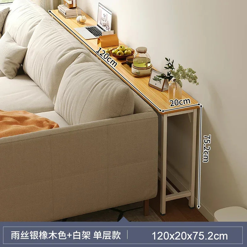 Narrow Sofa Gap Side Table — Space-Saving Partition Rack