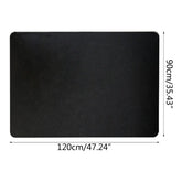 Protect Your Floor, Own Your Space — 90x120cm Office Chair Mat for Hard Floors