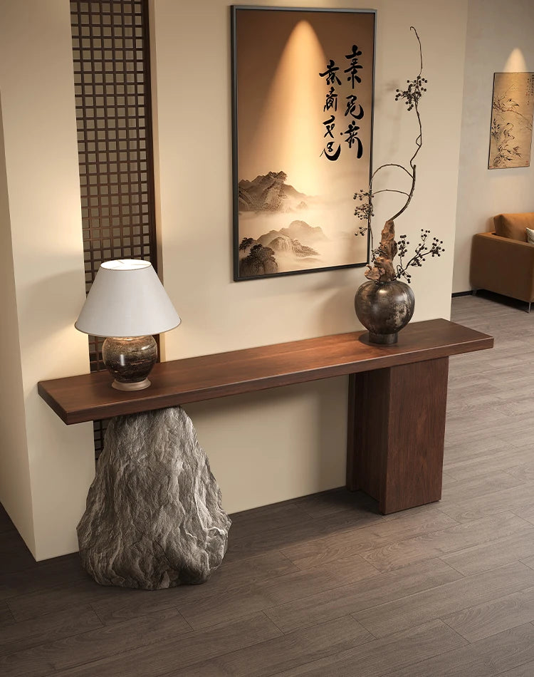 Luxury Minimalist Console Table — Custom Entryway & Living Room