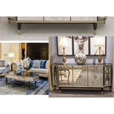 Customizable American Retro Luxury Sideboard Jonine’s Corner