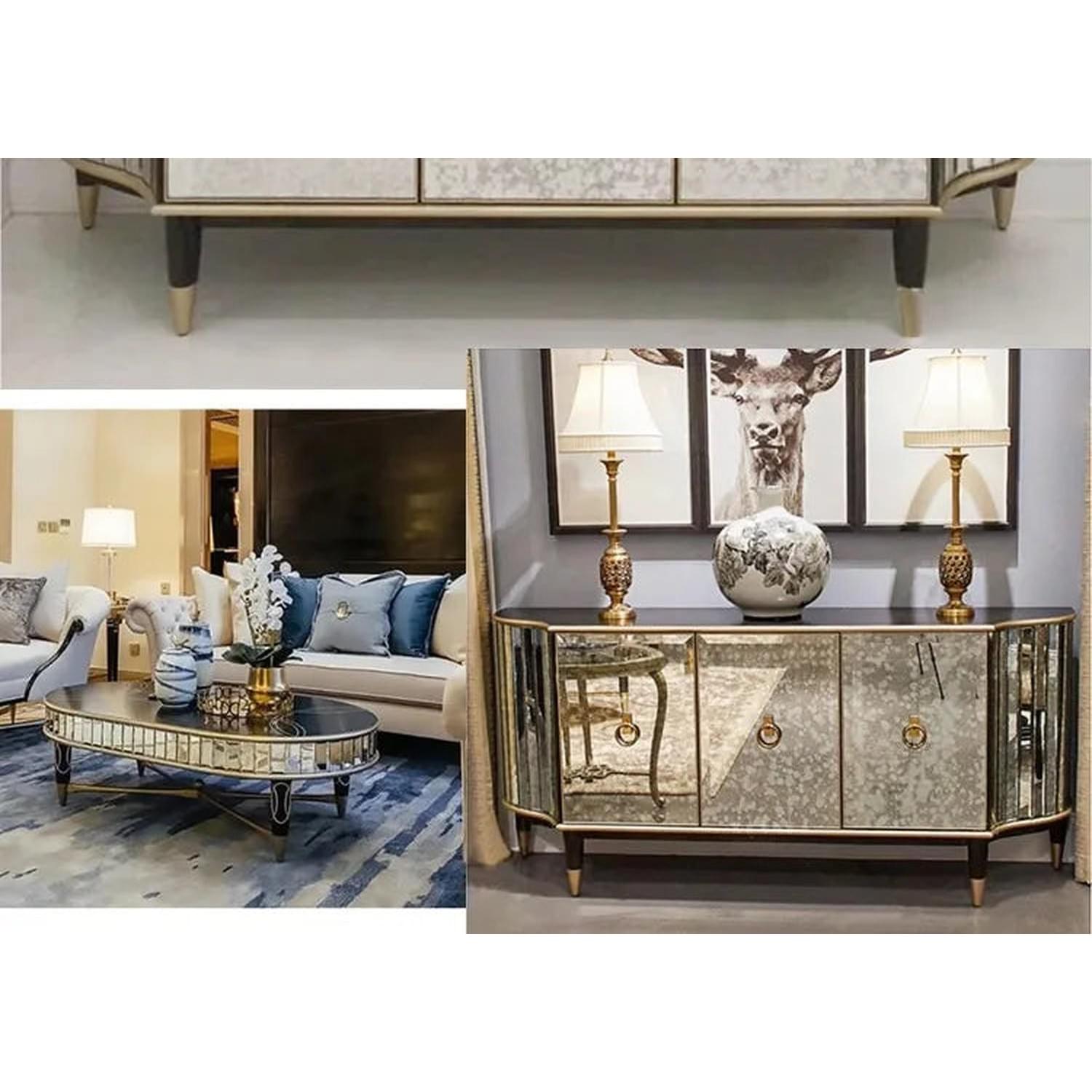 Customizable American Retro Luxury Sideboard