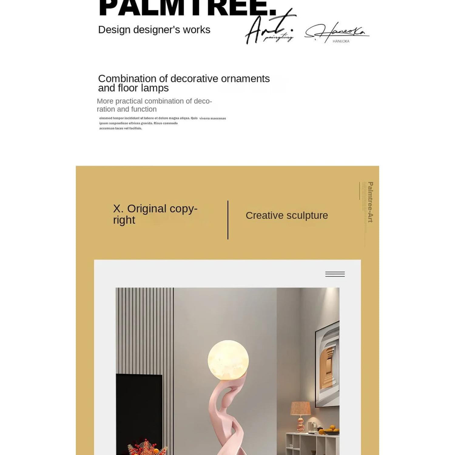 Light That Lives in the Room — Nordic Glow Resin Figurine with Ambient Light
