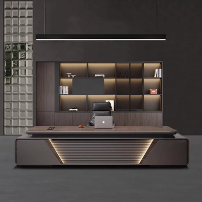 Height-Adjustable L-Shaped Gaming & Home Office Desk